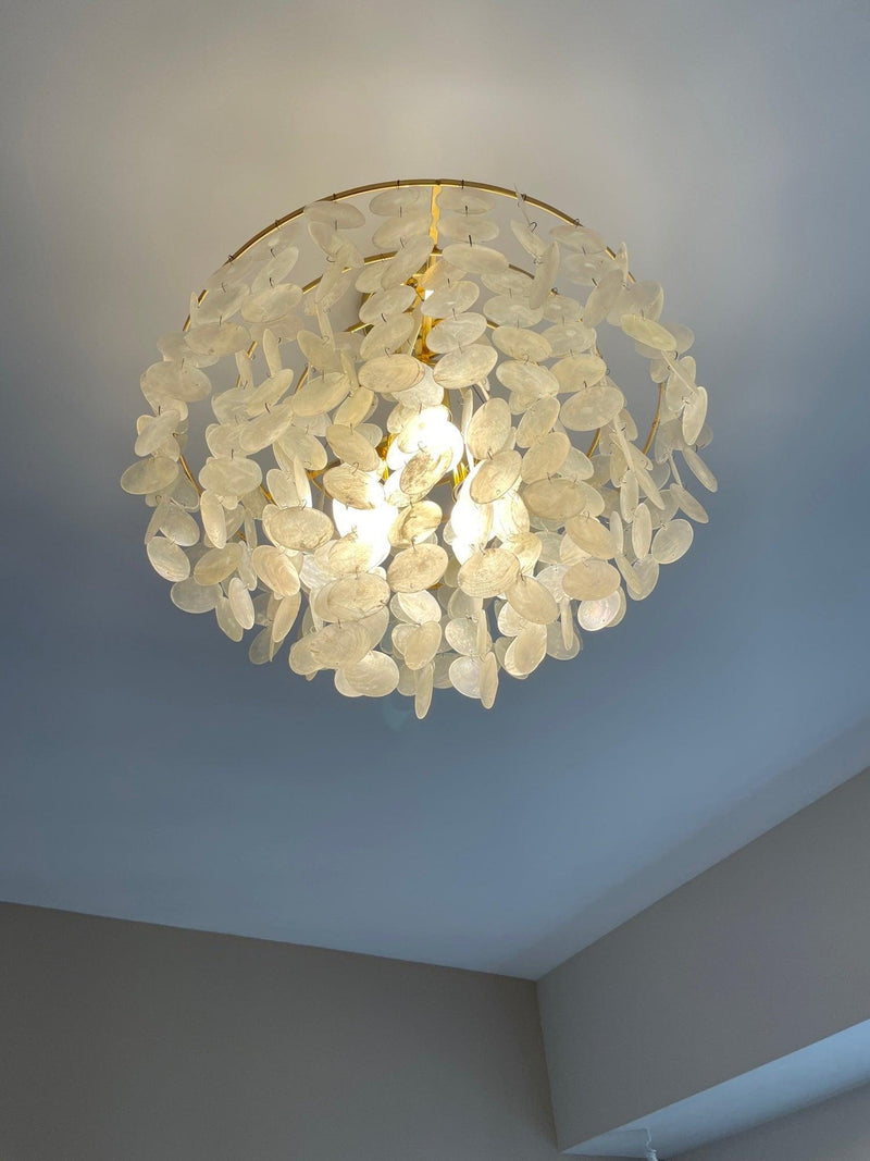 Shell Wind Chime Chandelier-DWHOME