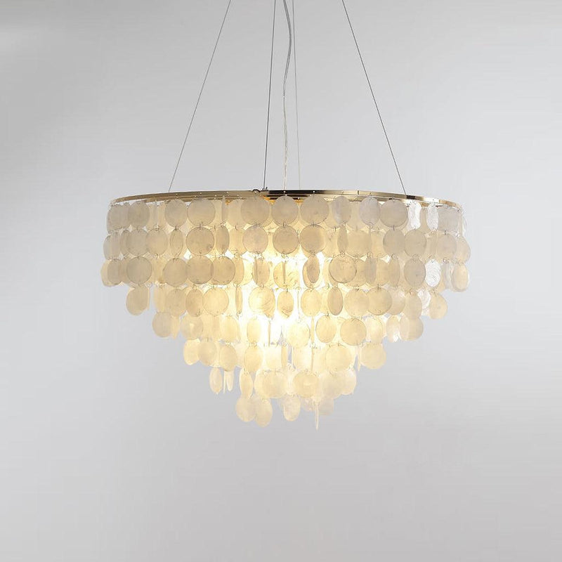 Shell Wind Chime Chandelier-DWHOME