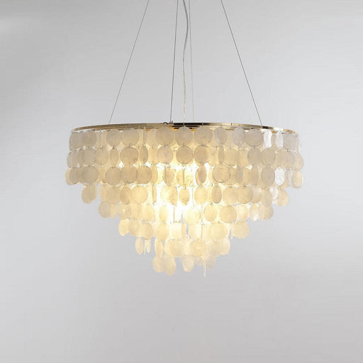 Mobile lustre en coquillages DWHOME