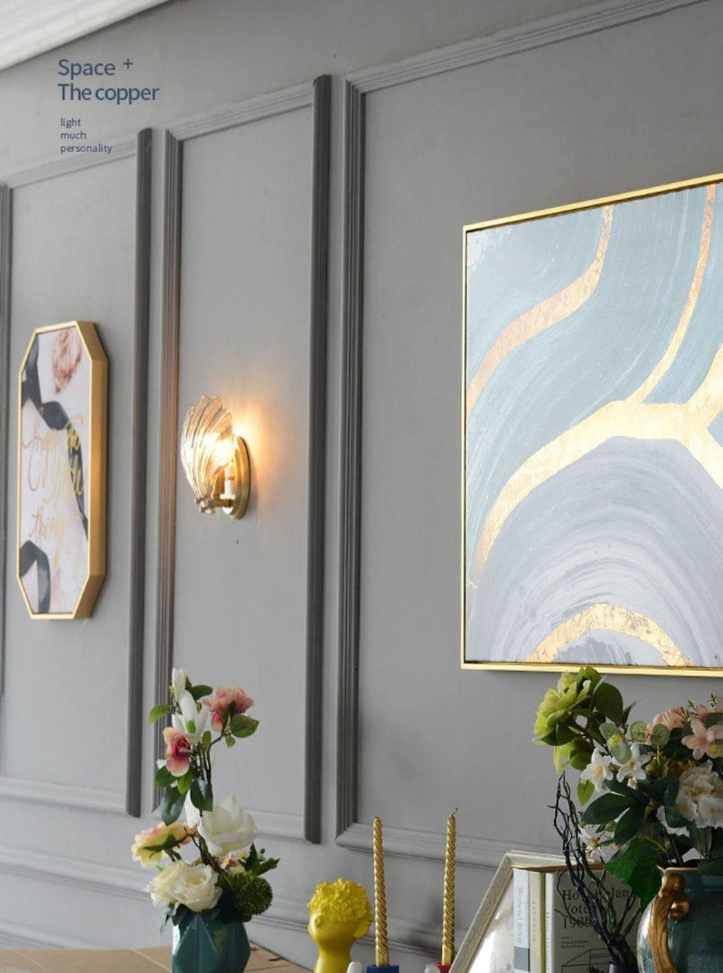 Shell Wall Light-DWHOME