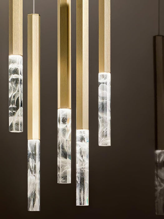 Shine Vertical Plumage Suspension-DWHOME
