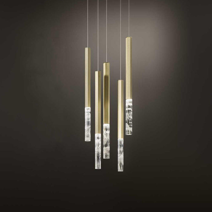 Shine Vertical Plumage Suspension-DWHOME