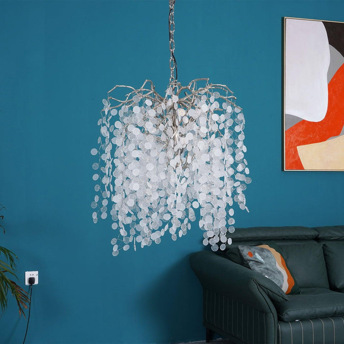 Shiro Noda Crystal Chandelier.