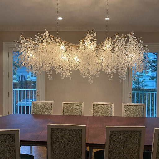 Shiro Noda Crystal Chandelier.