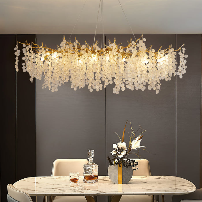 Shiro Noda Crystal Chandelier