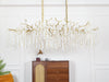 Shiro Noda Crystal Chandelier.