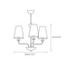 Siena Fabric Chandelier-DWHOME