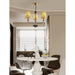 Siena Fabric Chandelier-DWHOME