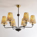 Siena Fabric Chandelier-DWHOME