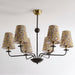 Siena Fabric Chandelier-DWHOME