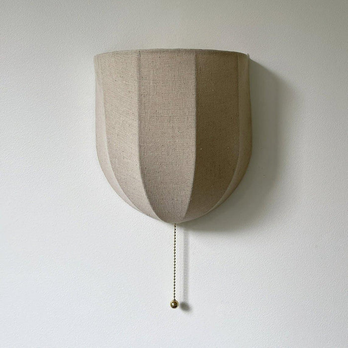 Sienna Linen Wall Sconce - DWHOME