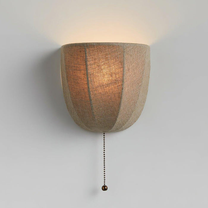 Sienna Linen Wall Sconce - DWHOME