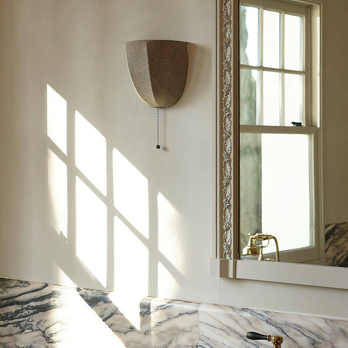 Sienna Linen Wall Sconce - DWHOME