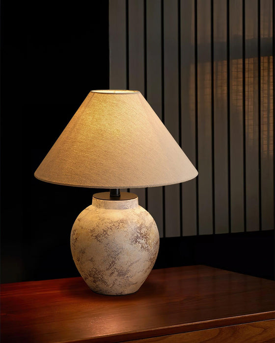 Sierra Clay Table Lamp-DWHOME