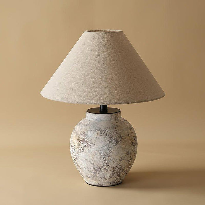Sierra Clay Table Lamp-DWHOME
