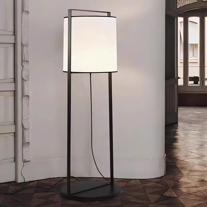 Silhouette Textile Floor Lamp-DWHOME