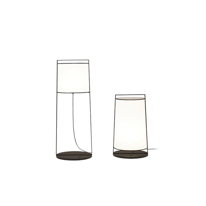 Silhouette Textile Floor Lamp-DWHOME