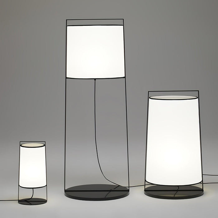 Silhouette Textile Floor Lamp-DWHOME