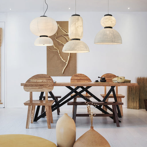 Modern Silk Pendant Light.