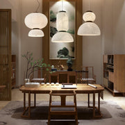 Modern Silk Pendant Light-DWHOME