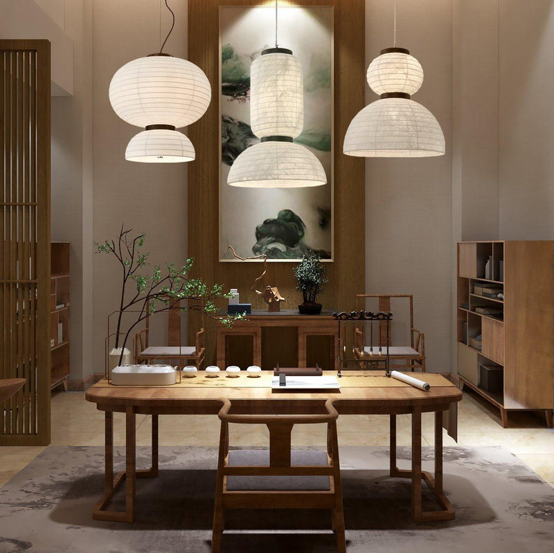 Modern Silk Pendant Light-DWHOME