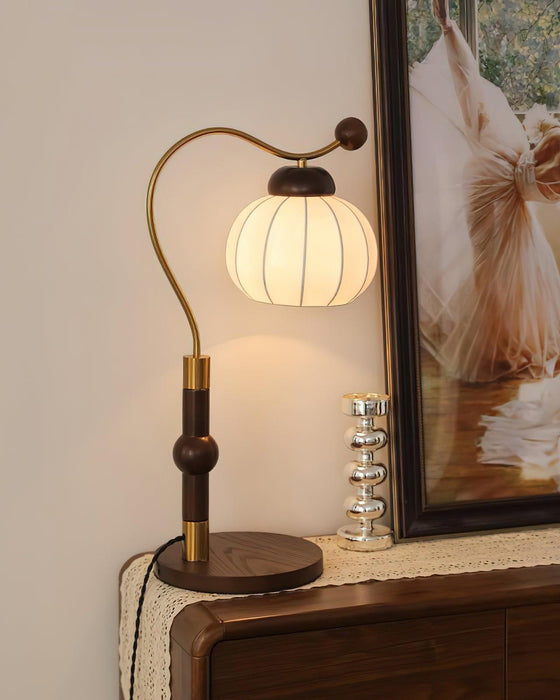 "Lampe de table Globe en soie - DWHOME"