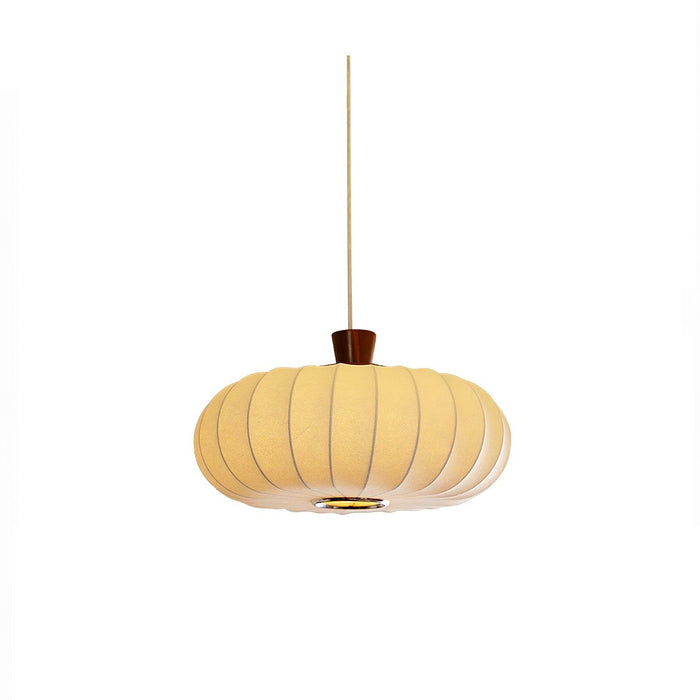 Silk Lantern Pendant Light-DWHOME
