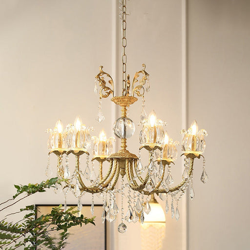 Silva Crystal Chandelier-DWHOME