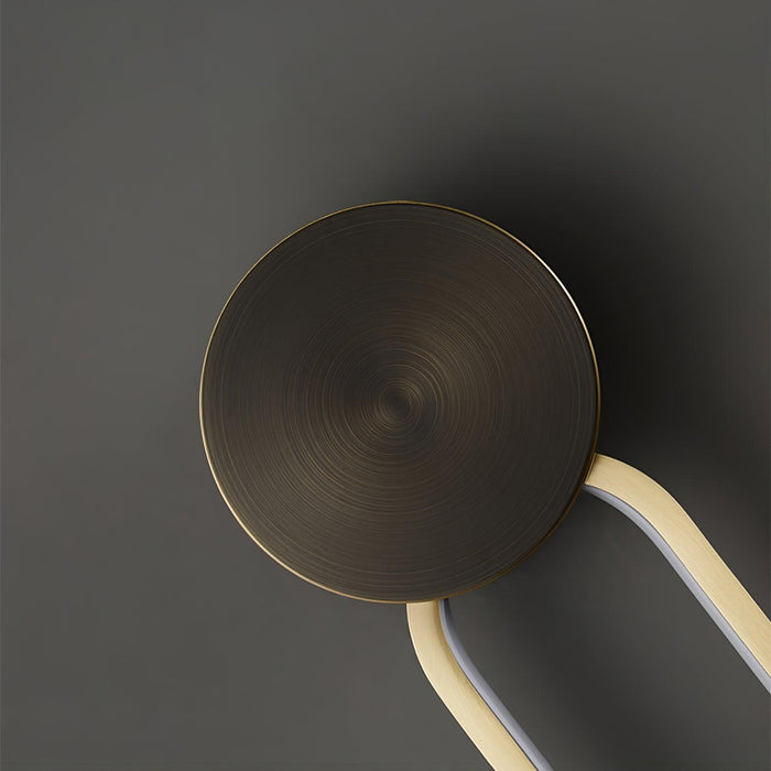 Simple Elliptical Wall Sconce-DWHOME