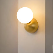 Single Globe Wall Light-DWHOME