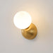 Single Globe Wall Light - DWHOME