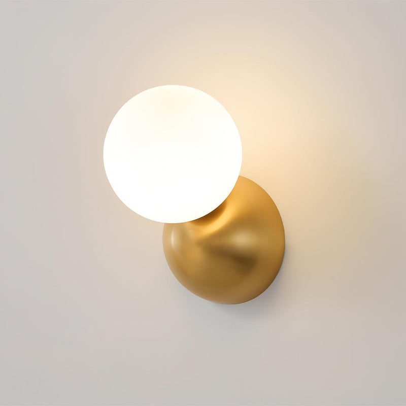 Single Globe Wall Light-DWHOME