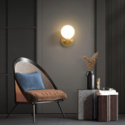 Single Globe Wall Light-DWHOME