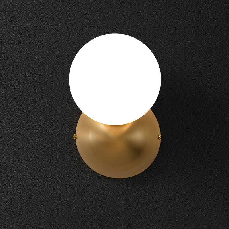 Single Globe Wall Light-DWHOME