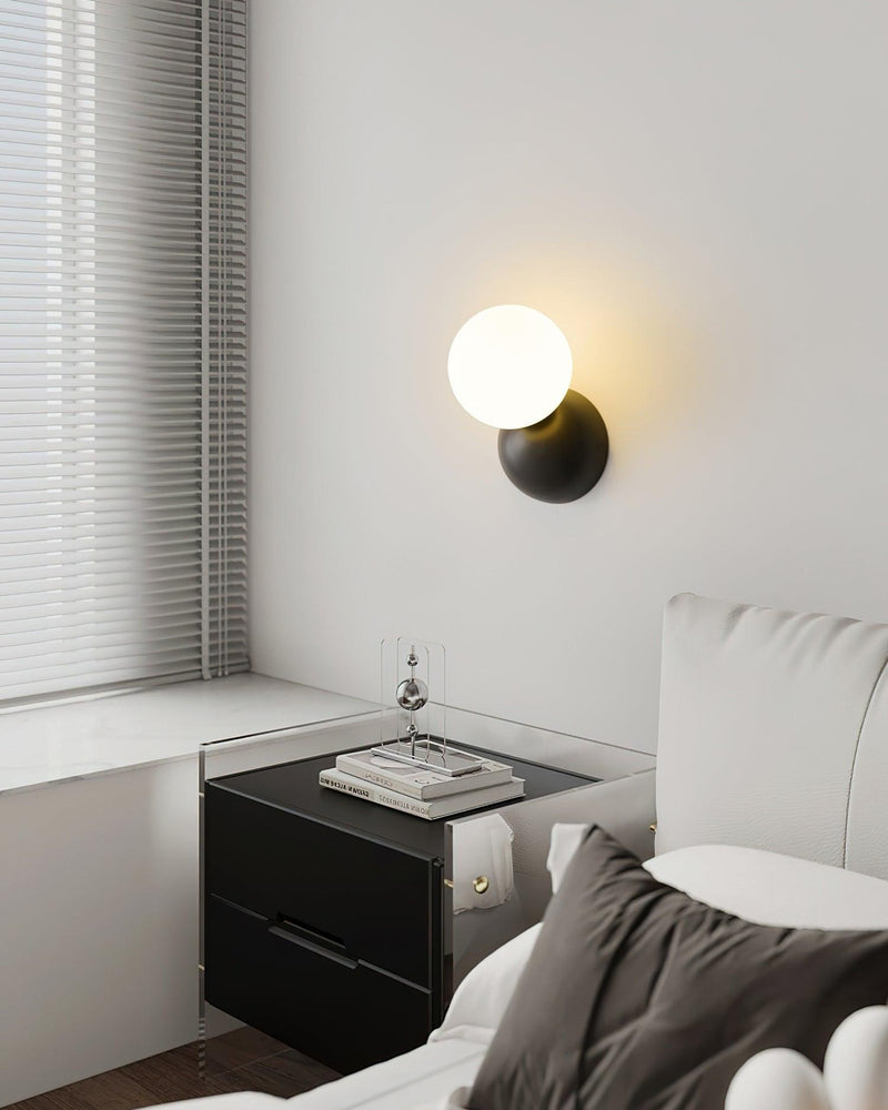 Single Globe Wall Light-DWHOME