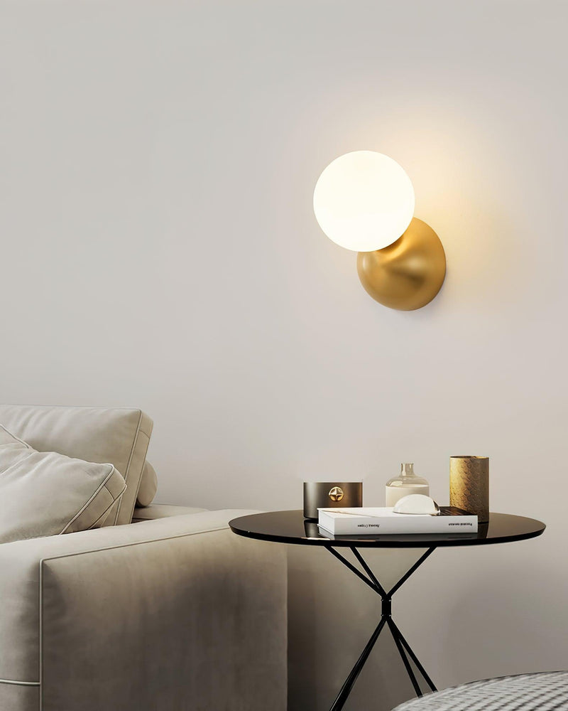 Single Globe Wall Light-DWHOME