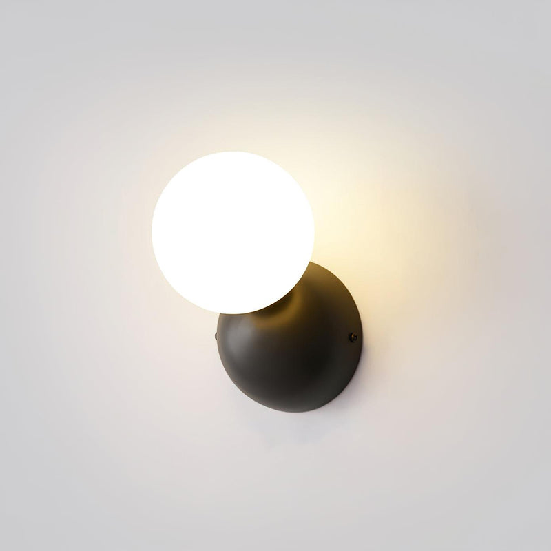 Single Globe Wall Light-DWHOME