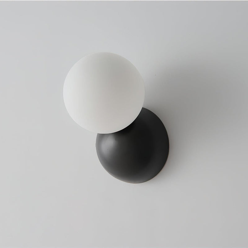Single Globe Wall Light-DWHOME