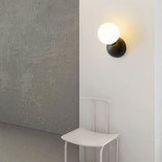 Single Globe Wall Light-DWHOME