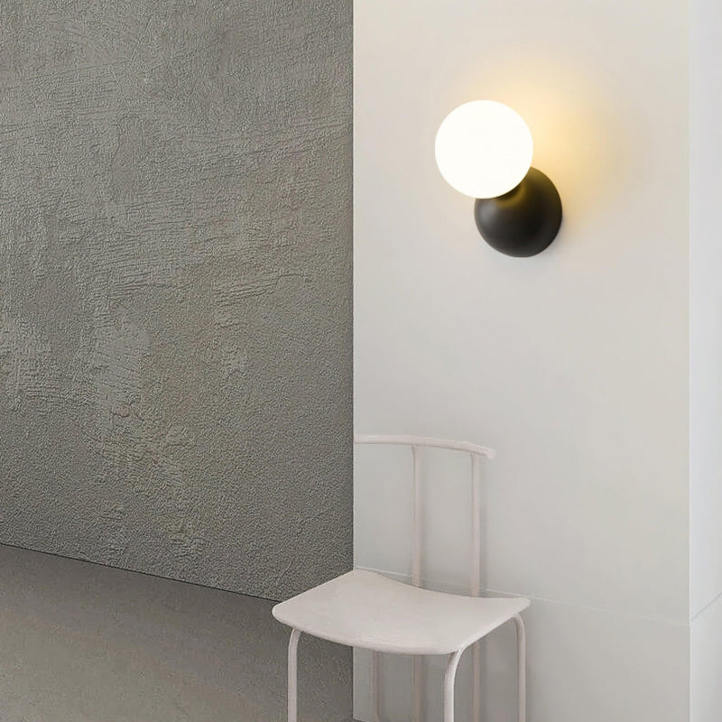 Single Globe Wall Light-DWHOME