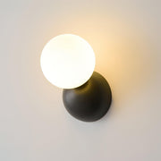Single Globe Wall Light-DWHOME
