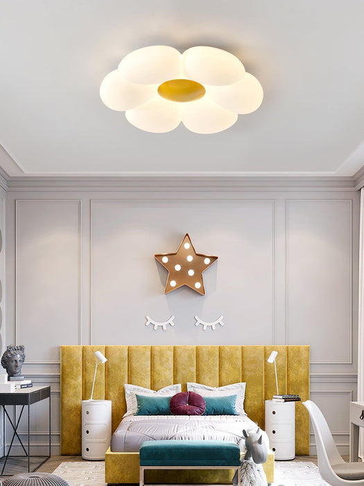 Six-leaf Flower Kids Room Ceiling Lamp-DWHOME
