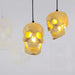 Skull Pendant Light-DWHOME