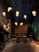 Skull Pendant Light-DWHOME