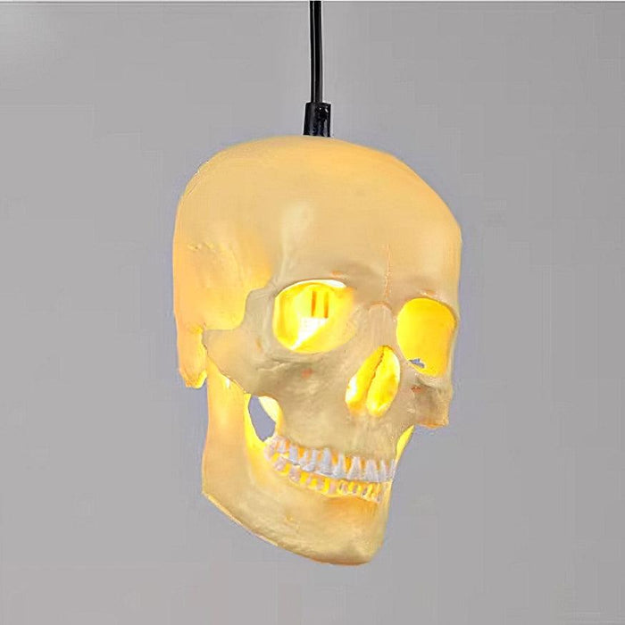 Skull Pendant Light.