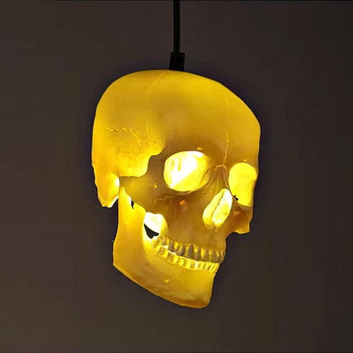 Skull Pendant Light.