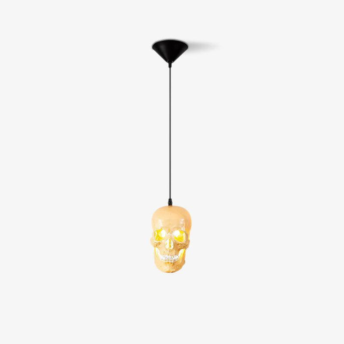 Skull Pendant Light-DWHOME