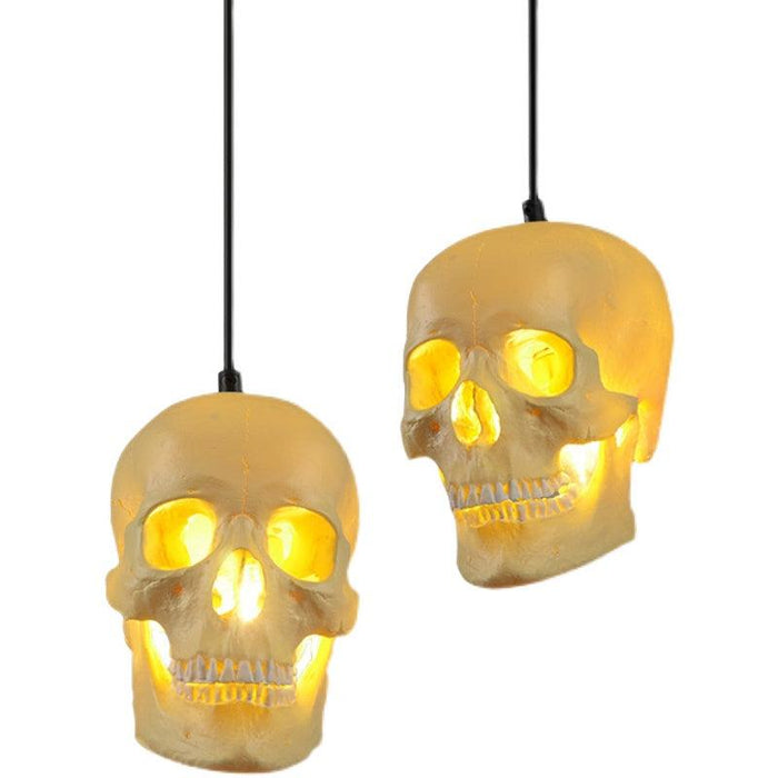 Skull Pendant Light.