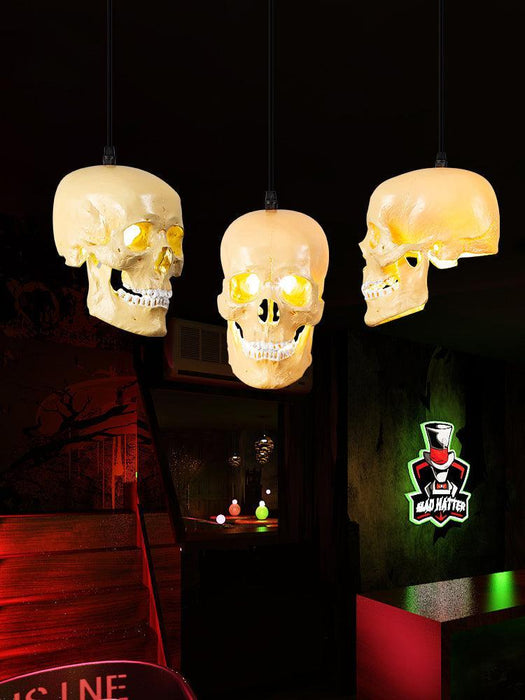 Skull Pendant Light-DWHOME
