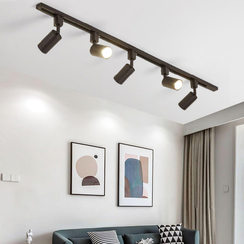 Sleek Cylinder Track Light-DWHOME